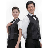 Short Sleeve Stylish Waiter Uniforms and Restaurant Uniforms