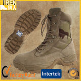 Yellow Suede Cow Leather Factory Price Safety Shoes Military Tactical Desert Boot