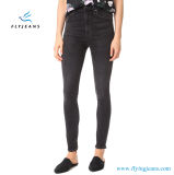 New Style High-Rise Skinny Women High-Waisted Denim Jeans with Black by Fly Jeans