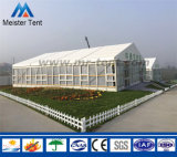 White Canopy Glass Wall Frame Party Event Tent for Restaurant