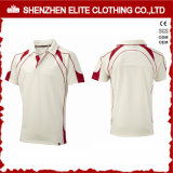 Fashion Customised Good Quality White Cricket Jersey (ELTCJI-14)
