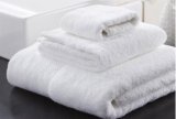 100% Cotton White Plain Face Towels Set for Hotel