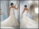 Plus Size Wedding Ball Gown Lace Tulle Sweetheart Vestidos Bridal Wedding Dress Ld11526