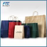 Wholesale Customized Printed Shopping Brown Kraft Paper Bag