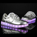 2016 New Fashion LED USB Charge LED Strip Flashing Light Couples LED Shoes LED Shoes