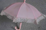 Straight Rain Lace Child Umbrella