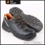 Geniune Leather Safety Shoes with Steel Toe and Steel Midsole (SN5339)