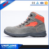 Colorful Suede Leather Upper Women Safety Footwear Ufb027