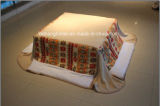 2014hot Sale 100%Cotton Custom Jacquard Tablecloth