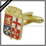 Quality Golden Cuff Link for Fashion Gift (BYH-10428)