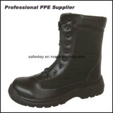 High Quality Genuine Leather Police Safety Shoes Ss-146