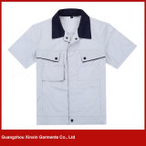 Wholesale Cheap Short Sleeve Work Garments Uniform for Summer (W157)