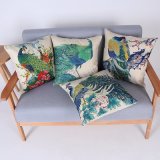 Digital Print Decorative Cushion/Pillow with Peacock Pattern (MX-72)