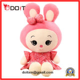 Stuffed Plush Doll Pink Skirt Rabbit Plush Doll