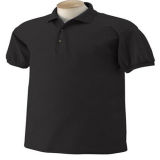 Cheap Black Pique Wholesale Polo Shirt