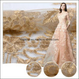Beautiful Embroidery Bridal Tulle Handmade Beaded Lace Fabric