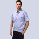 Custom Logo Short Sleeve Uniform Work Clothes Cleaner Work Uniform