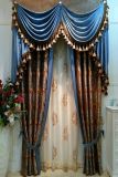 Chenille Jacquard Curtain Decoration Curtain (KS-160)