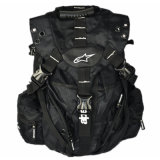 White Logo Racing Sports Backpack Motorcycle Shoulders Backpack (BA13)