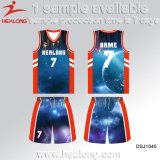China Customized Design Full Sublimation Basketbal Jersey