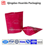 Custom Printed Stand up Garment Packaging Bag with Zipper