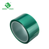 Heat Resistant Silicone Spray Pretection Green Pet Polyester Masking Tape