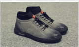 Leather Elastic Martin Man Shoes