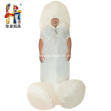 Inflatable Novelty Halloween Willy Costume Party Dress Funny Penis Costume
