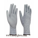 Grey Hppe Cut Gloves Level 5
