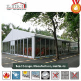 White Banquet Catering Luxury Wedding Tents with Glass Walls