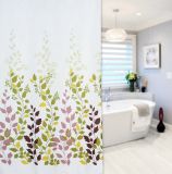 China Supply 100%Polyester Print Shower Curtain