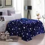 Star Pattern Flannel Fleece Blanket