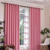 High Quality Polyester Solid Blackout Window Curtain (21W0008)