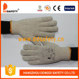 Ddsafety 2017 Natural Knitted Cotton Work Gloves with Ce
