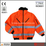 Custom Bomber Hi Vis 3in1 3m Reflective Security Jacket Safety Wear