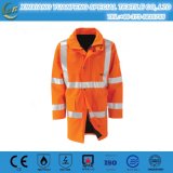 Workwear Safety 100% Polyester, Lightweight Waterproof Hi Vis Safety Jacket