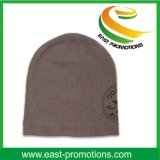 Winter Knitted Beanie Hat with Custom Logo Printing