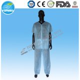 SMS/ PP Fabric Patient Gown/Scrub Suits/Hospital Clothing Tie on