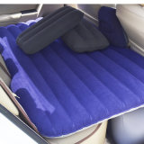 Split Type Flocked PVC Inflatable Car Mattress with 2 Pillow