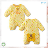 High Quality Baby Clothes Beige Newborn Playsuit