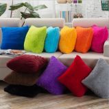 Fluffy Throw Pillow Cover for Home Sofa Bed Decoration (DPF107138)
