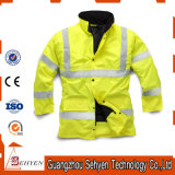 Reflective Safety Fleece Jacket for Men