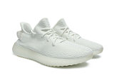 100% Pure White Color Sply-350 of Yeezy 350 Boost V2 Sports Shoes