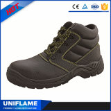 Men Leather Steel Toe Cap Safety Shoes S1p