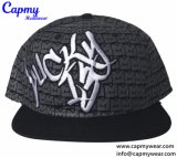 Custom Printing Logo Snapback Cap Hat Supplier