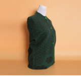 Women's Yak Wool/Cashmere Round Neck Cardigan Coat/Sweater/Clothes/Knitwear