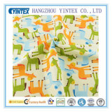 Soft and Antibacterial Cartoon Printed Cotton Fabric for Baby Bedding