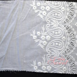 Flower Pattern Mesh Fabric Guipure Embroidery Lace for Clothing