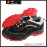 PU/TPU Mixture Outsole Suede Leather Low Cut Safety Shoe (SN5432)