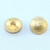 Golden Finish Zinc Alloy Metal Shank Sew on Button